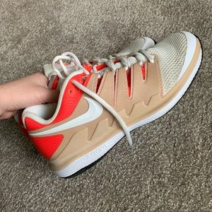 Men’s Nike Air Zoom Vapor x HC Beige Shoes 9.5